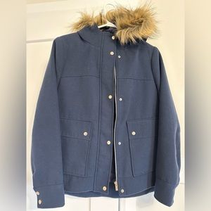 NEW Stradivarius Blue Coat